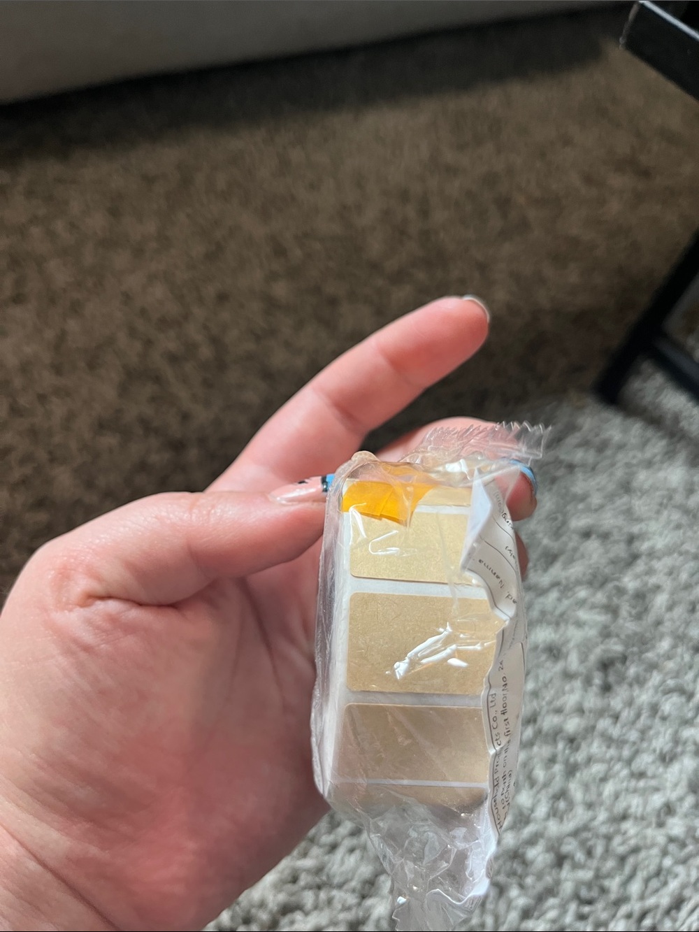 Square Labels Sticker Roll - Picture 1 of 3